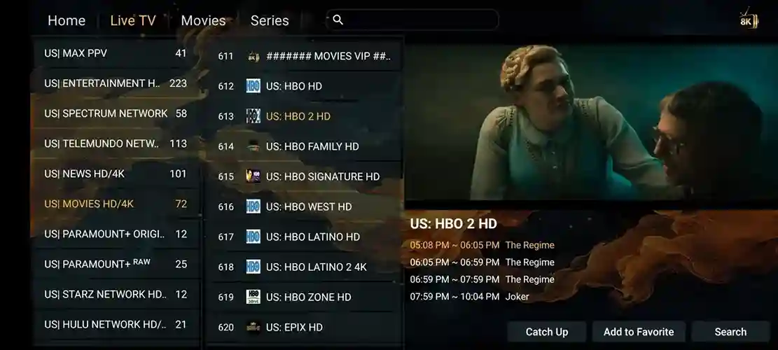 Preview 1 - Airn TV Premium IPTV Subscription