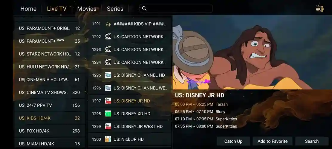 Preview 2 - Airn TV Premium IPTV Subscription